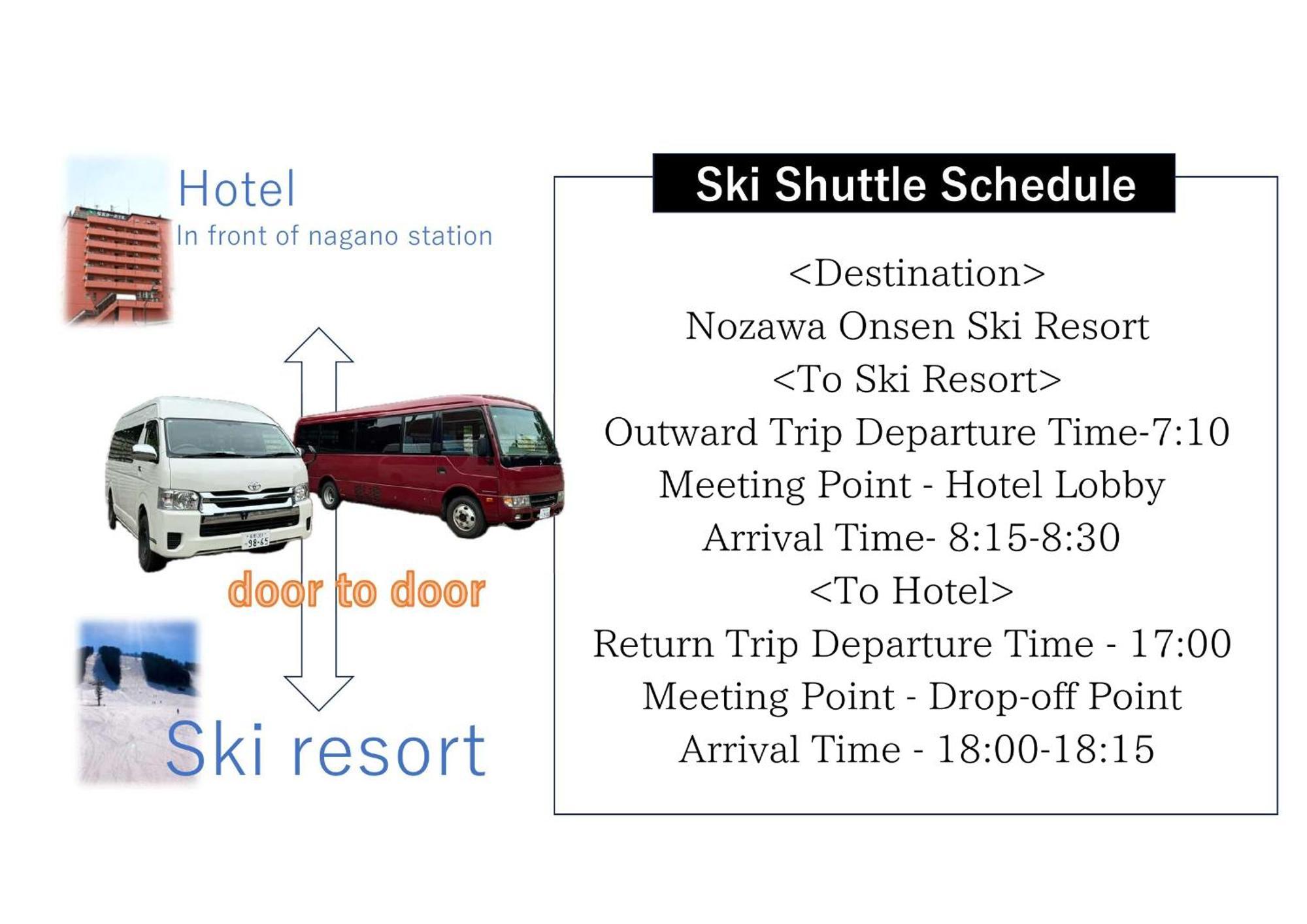 Nagano Daiichi Hotel Exteriér fotografie